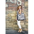 thumbnail image 4 of Black Triangle Jute Shoulder Bag, 4 of 5