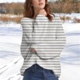 thumbnail image 2 of Bovemsi Womens Sweaters Women's Art Print Casual Pullover Sweater Knitted For Women Fashion Fall Sweaters, 2 of 4