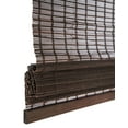 thumbnail image 4 of CHICOLOGY Cordless Bamboo Roman Shade, Buffalo (Room Darkening) 36"W X 64"H, 4 of 5