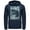 Navy Blue, variant on Men's Jurassic World We Save Them Pull Over Hoodie Black X Large