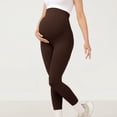 thumbnail image 3 of Iyufng Maternity Yoga Pants Stretchy Seamless Sports Casual Leggings for Outdoor Wear, 3 of 5
