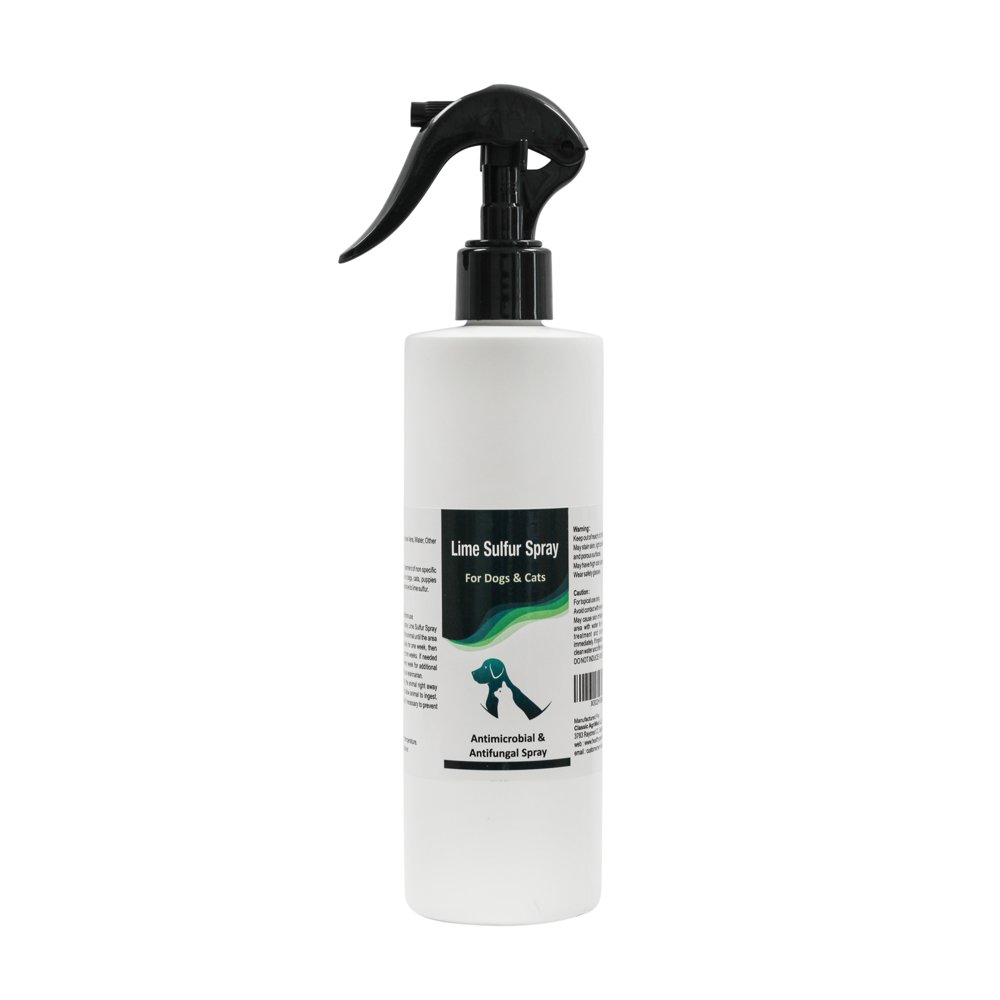 Lime Sulfur Spray Pet Care and Veterinary Treatment Against Ringworm
