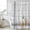 White Orange Gray, variant on Sage Green Pumpkin Shower Curtain, Waterproof Shower Curtains for Bathroom, Thanksgiving Fall Leaf Retro Stripe Washable Fabric Bathtub Curtain Set Bath Decor with 12 Hooks Long 72"x84"