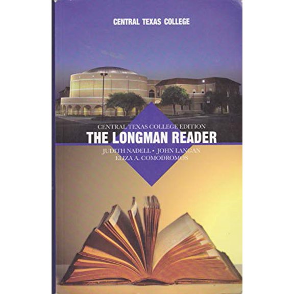 Pre-Owned The Longman Reader, Central Texas College 9th Edition (Paperback) 0558223877 9780558223878