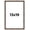 Dark Walnut, variant on 13x19 Frame Gold Bamboo Solid Wood Picture Frame | 1 Inch Moulding Width | Interior Frame Depth