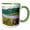 Green/White, variant on Austria, Durnstein, Wachau Valley, Danube River - Eu03 Mgl0044 - Miva Stock, 11oz Magic Transforming Mug