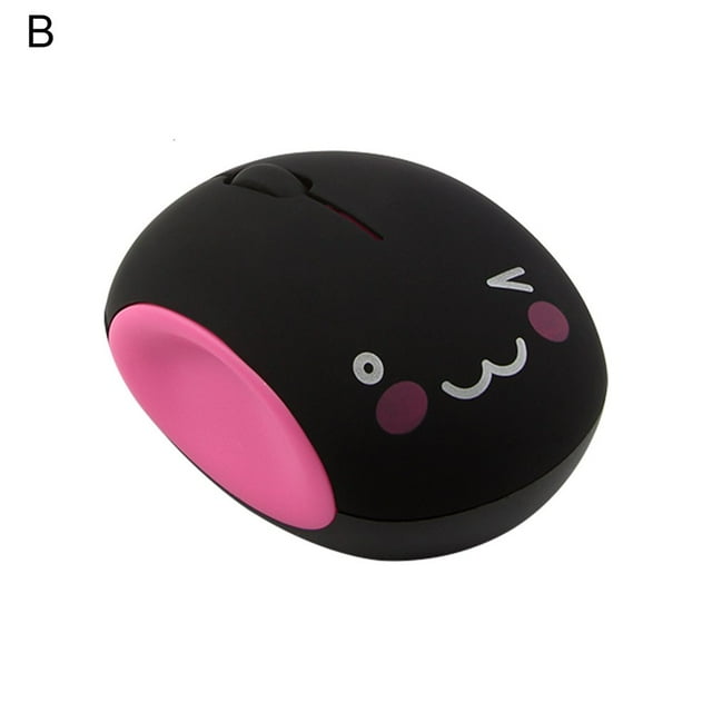 CNKOO 2.4G Cute Cartoon Expression Mini Wireless Mouse Rechargeable USB Silent Optical Mice Kid‘s Small Hand Gaming Mouse Child Gift for PC - Practical and Beautiful