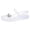Clear, variant on Women's Transparent Mary Jane Jelly Shoes With 3D Dutterfly, Rhinestone Buckle Retro Glitter Hollow Grid Breathable Flat Sandals