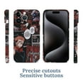 thumbnail image 3 of Anime Phone Case, Jujutsu Kaisen Phone Case for iPhone 15/ 15 Plus/ 15 Pro/ 15 Pro Max, Anti-Scratch & Shockproof PC Hard Shell Cover, Wireless Charging Compatible, 3 of 8