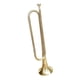 thumbnail image 5 of BB Bugle Latón Trompeta Instrumento musical Soplado portátil con guantes para fiestas Regalos musicales profesionales Niños Durable, 5 of 6
