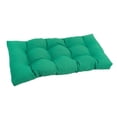 thumbnail image 1 of Blazing Needles Reo Solid All Weather Outdoor Loveseat Cushion, 1 of 2