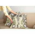thumbnail image 3 of Ambesonne Tribal Throw Pillow Cover 2 Pack, Green Old 20s Design, 18", Green Grey Cream, 3 of 6