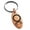 Rose, variant on Stainless Steel Troll Cross Viking Norse Engraved Small Oval Charm Keychain Keyring