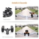 thumbnail image 5 of Faros delanteros para bicicleta con carga USB dual T6, de aleación de aluminio de alta capacidad, alto brillo, recargables por USB, 4 modos, potente luz LED frontal, aptos para cualquier bicicleta de, 5 of 5