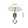 thumbnail image 4 of Fishing Swivel  Luminous Fishing Swivel  Fishing Rolling Swivel  Fishing Rolling Swivel Connector  Fishing Swivel Connector 5 Pcs Luminous Fishing Rolling Swivels Connector Sea, 4 of 8
