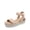 NUDE, variant on Women's Platform Espadrilles Wedge Sandals, Comfortable Open Toe One Band Sandals for Women Dressy Casual Summer