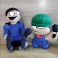 thumbnail image 3 of Figura de juego de peluche de juguete, muñeco esponjoso de peluche suave, cojín decorativo para decoración de sofá y dormitorio, 3 of 3
