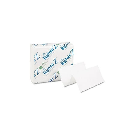 Georgia Pacific 20885 BigFold Z C-Fold Replacement Paper Towels- 8 x 11- White- 260/Pack- 10/Carton