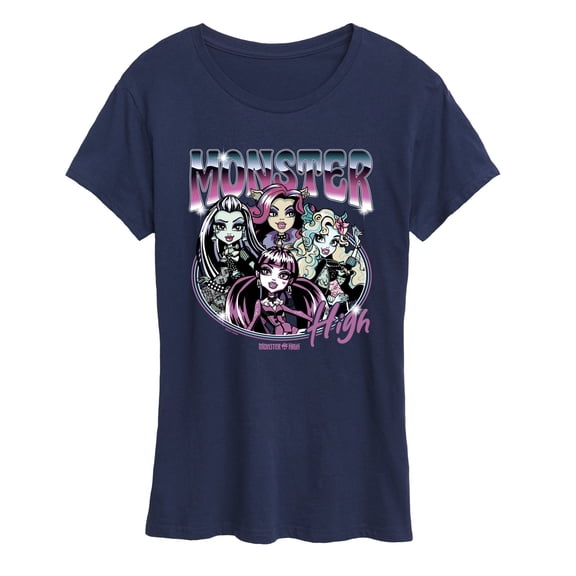 Monster High - Squad Photo Women's Short Sleeve Graphic T-Shirt