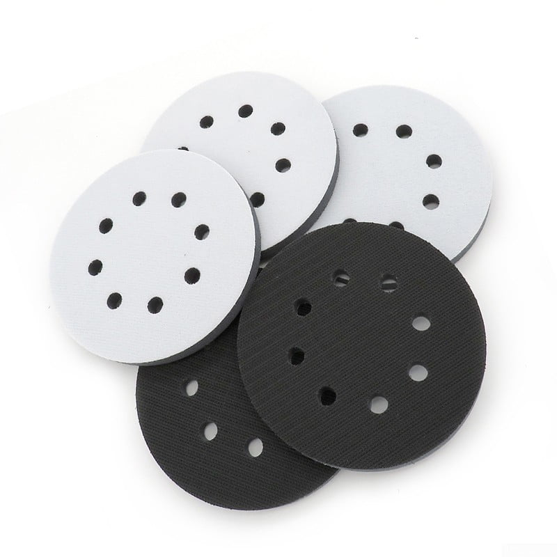 5/6/7/8/8+1 Hole Ø 5" Hook & Loop Interface Pads for Sanding Discs Backing Pads 