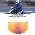 thumbnail image 3 of Motorcycle Helmet Visor, Cycling Helmet Sun Protection Clear Lens Helmet Face Cover For K1 K3SV K5, 3 of 8