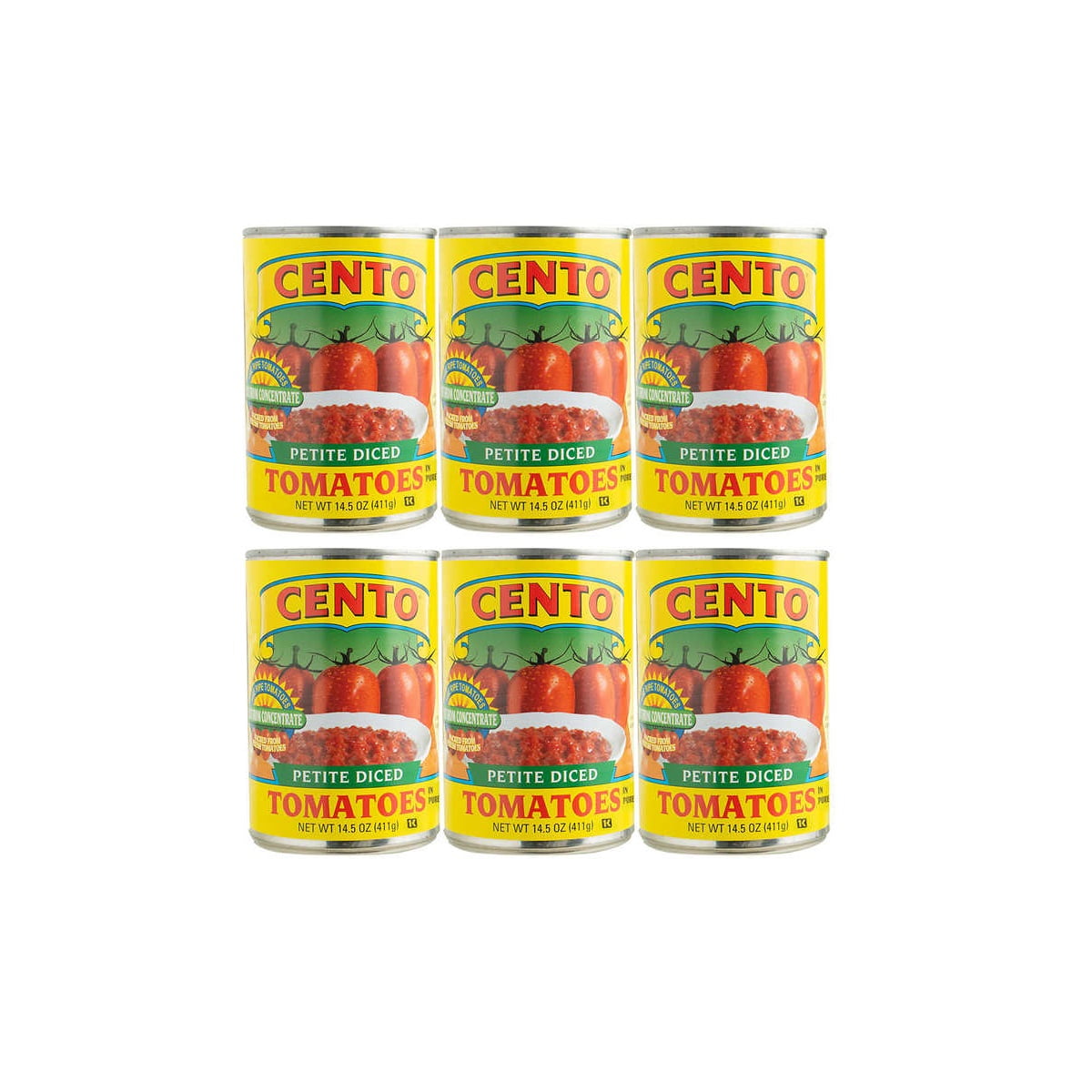Cento Petite Diced Tomatoes, 15 oz
