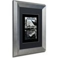 thumbnail image 2 of Trademark Fine Art "White Boat" Canvas Art by Philippe Hugonnard, Black Matte, Silver Frame, 2 of 4