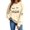 Beige, variant on Sweatshirt for Women Long Sleeve Crew Neck Halloween Pumpkin Tops Casual Pullover Womens Sweatshirt