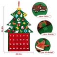 thumbnail image 2 of Christmas Advent Calendar 2021 Kids, 24 Days Christmas Countdown Calendar, Felt Christmas Tree for Toddlers with Pocket 24 Christmas Ornaments for Christmas Toddler Gifts & Holiday Decorations, 2 of 8