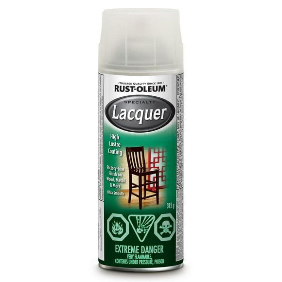 Peinture aérosol Speciality de Rust-Oleum lacque en clair 887ml Refill