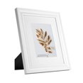 thumbnail image 4 of FungYuan 2PACK 8x10 Wood Picture Frame , Display Photo 8x10 Matted to 5x7 Wall Frame, White, 4 of 7