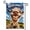 A, variant on XaaKee Garden Flags For Outside, Welcoming Artwork Goat Spring Garden Flag, Double-Sided High-Quality White Linen Yard Flags, Farmhouse Entrance Decor, 12x18Inch