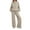 Apricot, variant on Lounge Sets for Women Sweatsuits 2 Piece Outfits Drawstring Sweatshirt Casual Tracksuit