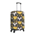 thumbnail image 3 of Xecao Mouse Cheese print Elastic Luggage Cover, with double-sided print , is perfect for travel, business, and daily use, 3 of 9