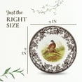 thumbnail image 7 of Spode Woodland Luncheon Plate, Pheasant, 9 Inch Perfect for Thanksgiving and Other Special Occasions, Made in England from Fine Earthenware, 7 of 7