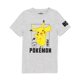 thumbnail image 1 of Camiseta Pokemon Pikachu gris para niños de 13 a 14 años, 1 of 7