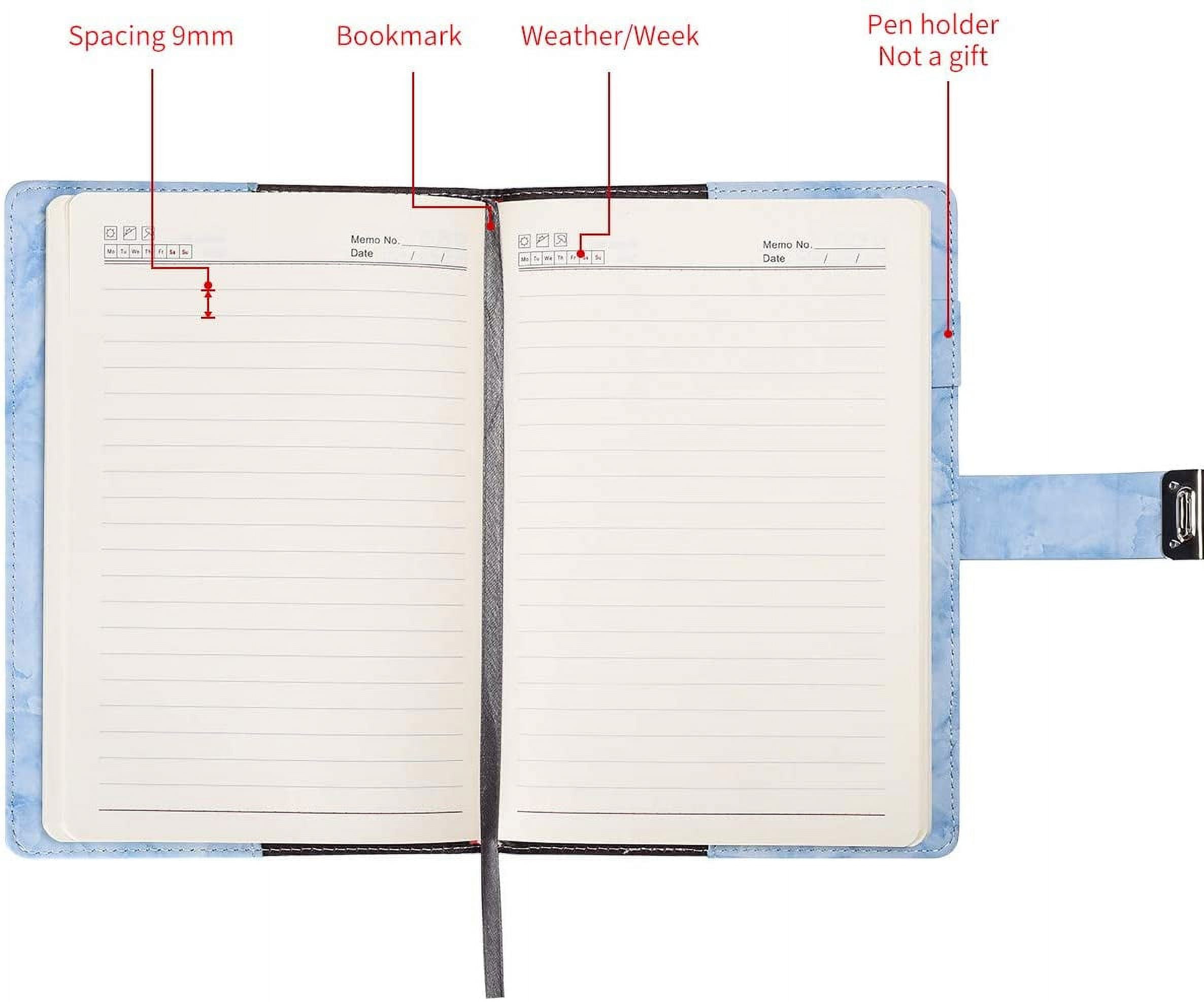 Classic Journal with Password Lock and Pen Holder - Notebookpost