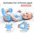 thumbnail image 3 of Baby Crawling Anti-Slip Knee and Anti Slip Baby Boys Girls Socks Best Infant Gift, Unisex Baby Toddlers Kneepads, 3 of 9