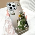 thumbnail image 2 of Compatible with iPhone 14 Pro 6.1''2022 Mirror Phone Case, Flexible and Cute Heart Shape Soft Silicone Transparent Makeup Mirror Women Girls Shockproof Case for iPhone 14 Pro 6.1'' Case, 2 of 6