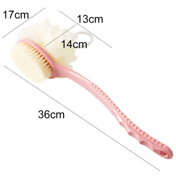 Brosse a long manche avec éponge allongée