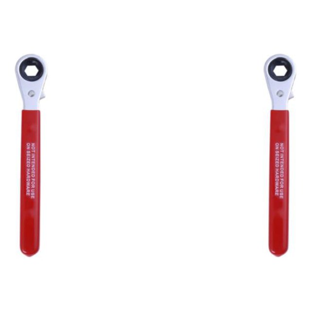 Speravity Herramienta de llave inglesa de 5/16 para poste de de extremo lateral GM para cable de coche de batería. Llave de rojo 3/8 2piezas