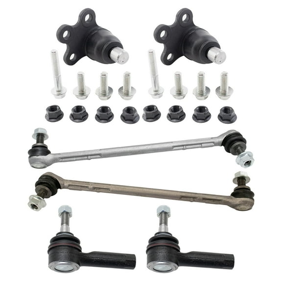 TRQ Front Steering & Suspension Kit For 13-21 Buick Encore 15-21 Chevrolet Trax PSA48898