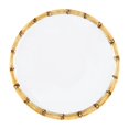 thumbnail image 3 of Gourmet Art 4-Piece Bamboo Heavyweight and Durable Melamine 6 Inch Plate, for Indoors Outdoors Use, Party and Everyday Use., 3 of 3