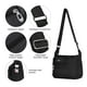 thumbnail image 5 of Bolsa De Hombro Impermeable Crossbody Mujer Hombre Negro Crossbody bolso, Crossbody , negro, 5 of 7