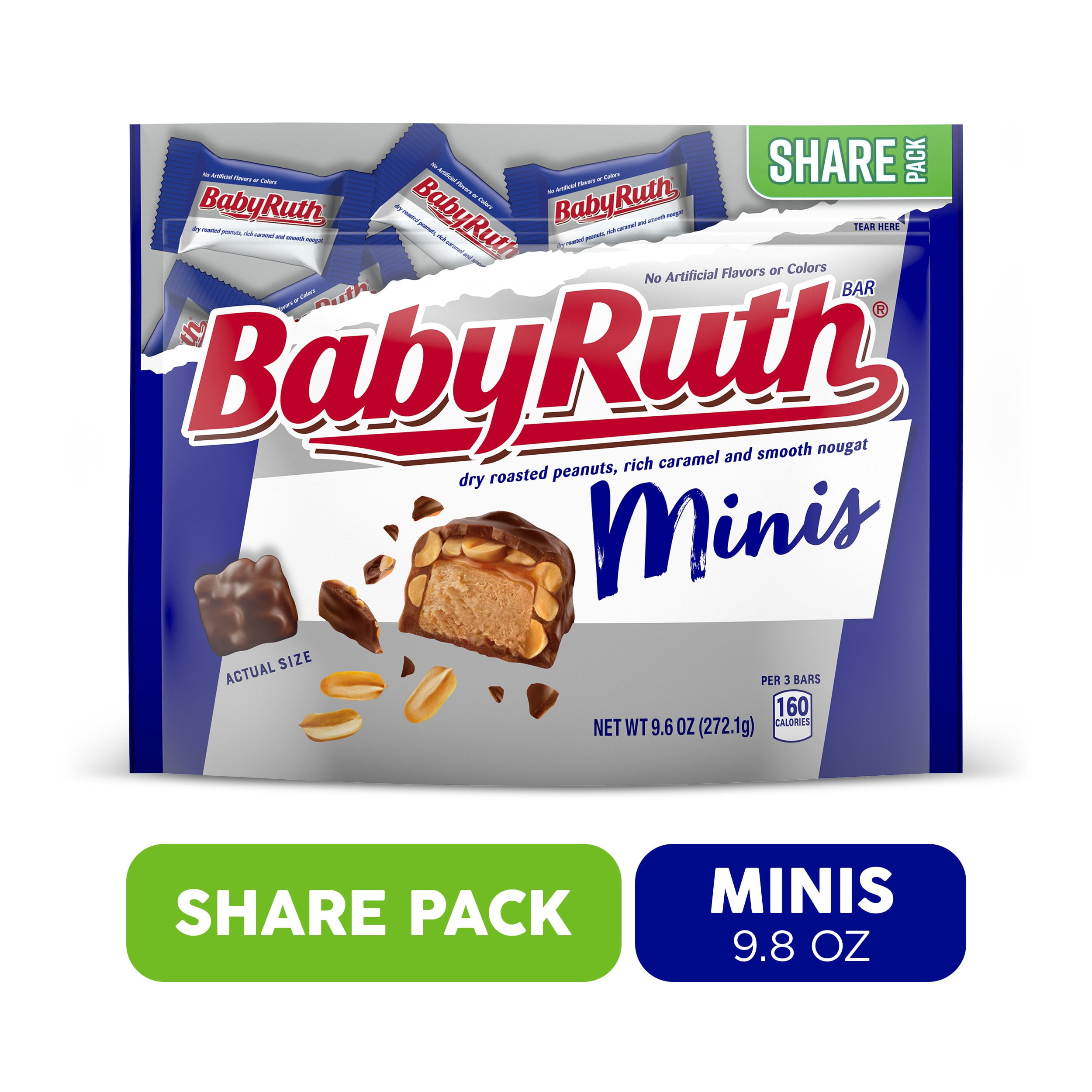 Baby Ruth Chocolate Bar Milk Bar Bag 9.6 oz