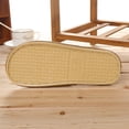 thumbnail image 5 of unbranded 1Par Zapatillas De Rattan Tejidas Color Marrón Antideslizantes Para Uso En Casa, 5 of 5