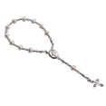 thumbnail image 1 of Precious Pieces Chapelet de Baptême en Argent Sterling Blanc, 1 of 5