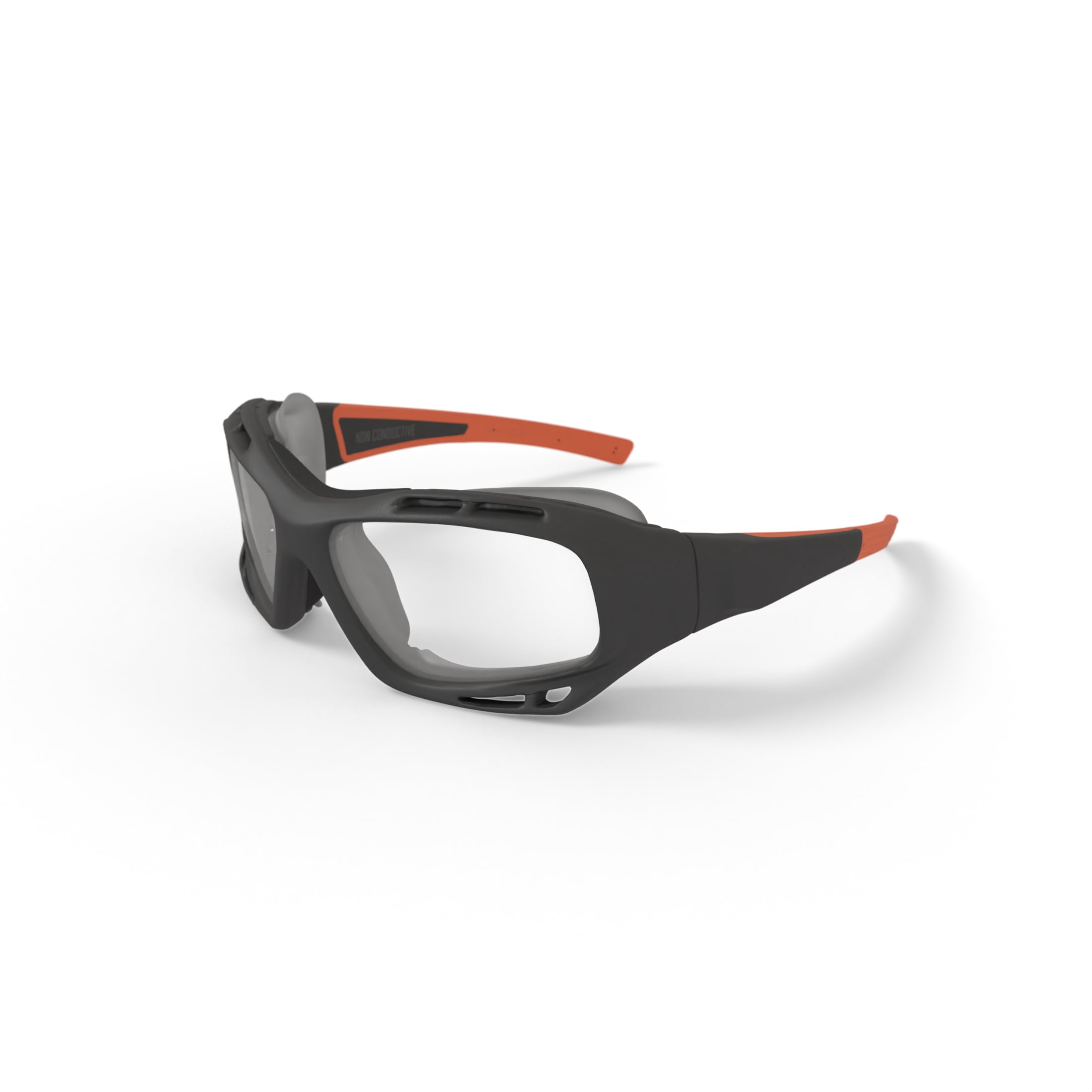 Hudson H5 6217 Prescription Safety Glasses, Gray, OSHA Compliant ANSI Z87.1