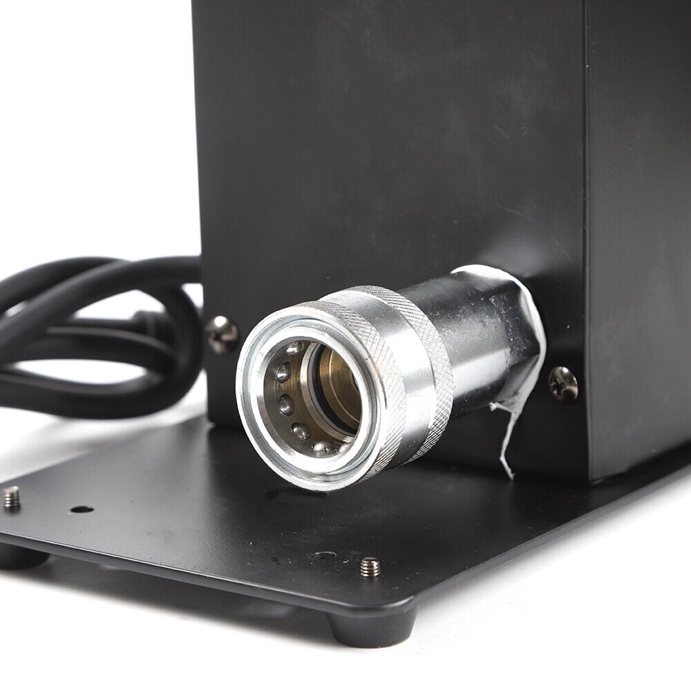 Miumaeov Black Smoke Machine Co2 Column Fog Machine Smoke Stage Atmospheric Effects Machine for Wedding Halloween Party 9.45*5.12*9.06in
