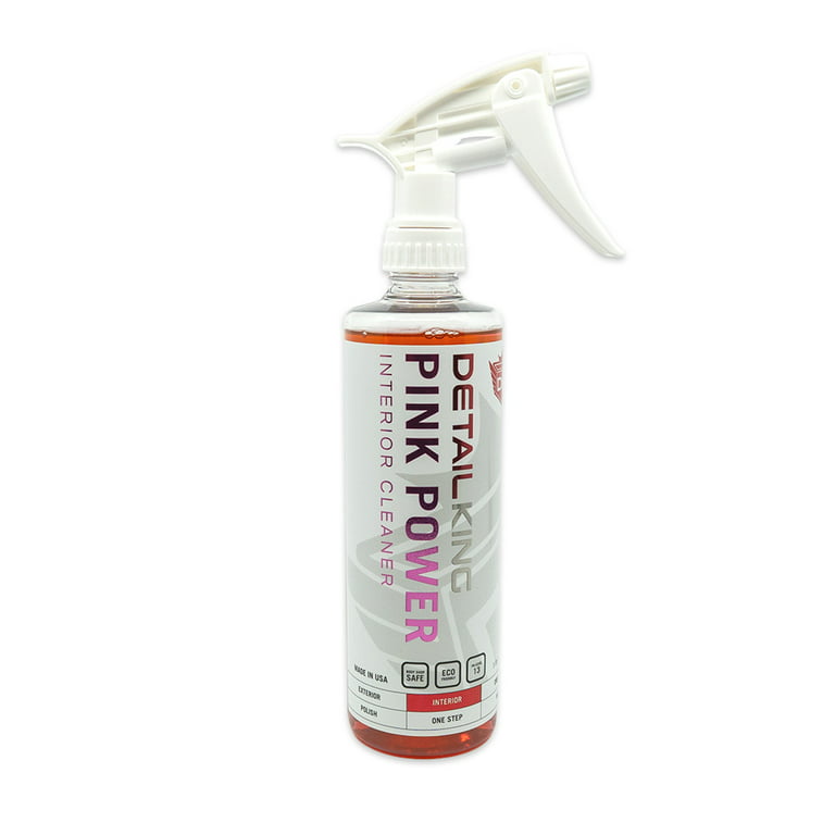 Detail King Pink Power Automotive Interior Cleaner - Pint - Perfect for  Vinyl, Plastic & Leather Surfaces